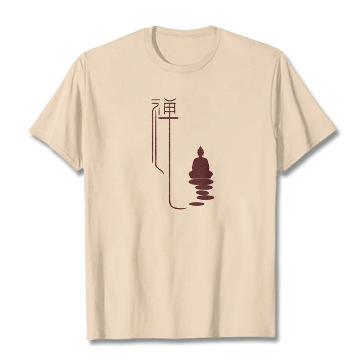 Camiseta con Buddha Stones y Buda zen - Sopa de mariscos - 2XL - image 1