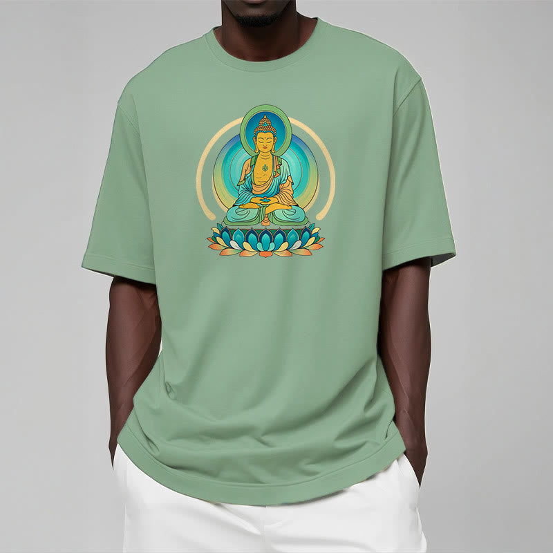 	Camiseta de Buda de Piedras de Loto - image 15