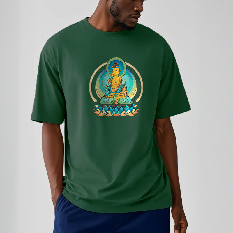 	Camiseta de Buda de Piedras de Loto - image 11
