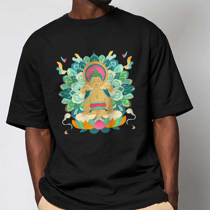 Buddha Stones Butterfly Lotus Camiseta inspirada en Buda - image 4