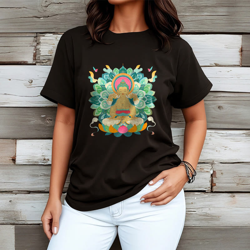Buddha Stones Butterfly Lotus Camiseta inspirada en Buda - image 6