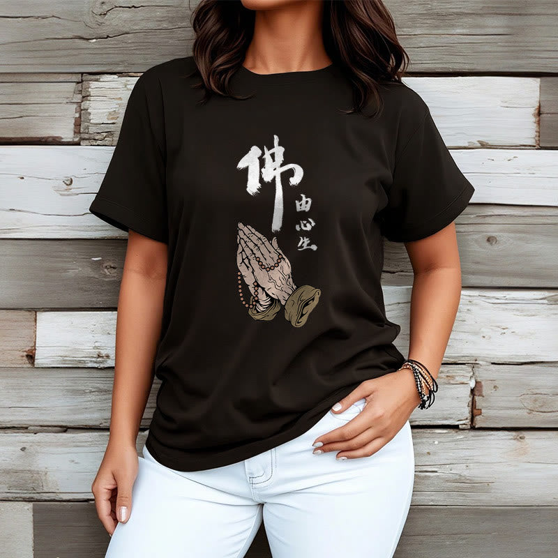 Camiseta con Buddha Stones en oración - image 5