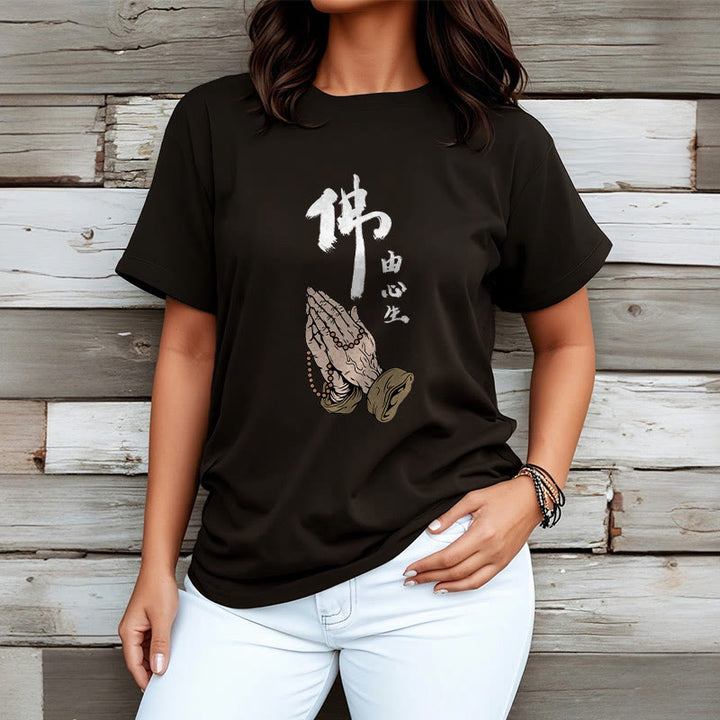 Camiseta con Buddha Stones en oración - image 5