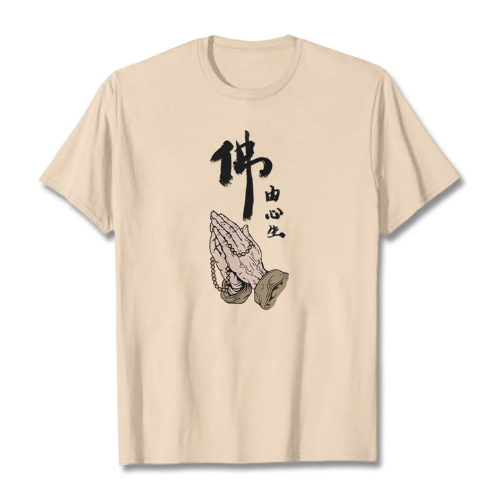 Camiseta con Buddha Stones en oración - Sopa de mariscos - 2XL - image 17