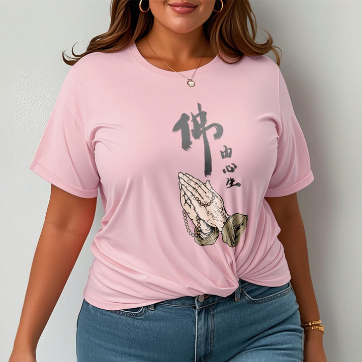 Camiseta con Buddha Stones en oración - image 14