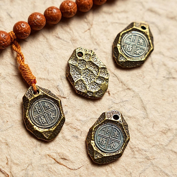 Pulsera de la paz y la sabiduría con 108 cuentas de Mala de semillas de Bodhi del Tíbet y Buddha Stones