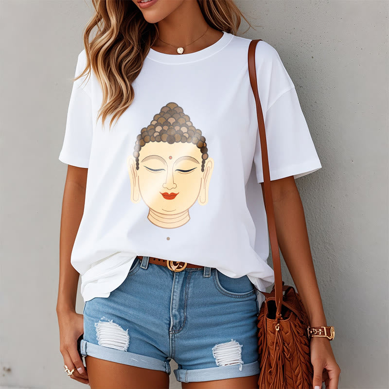 Camiseta de Meditación con Piedras de Buda de Buda - image 5
