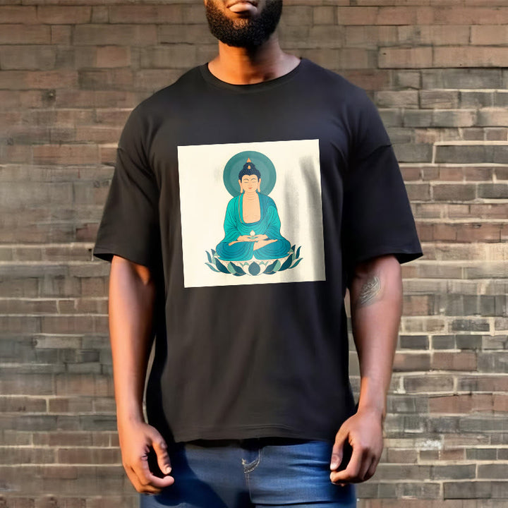 Buddha Stones Loto Meditación Buddha Camiseta T-shirt - image 11