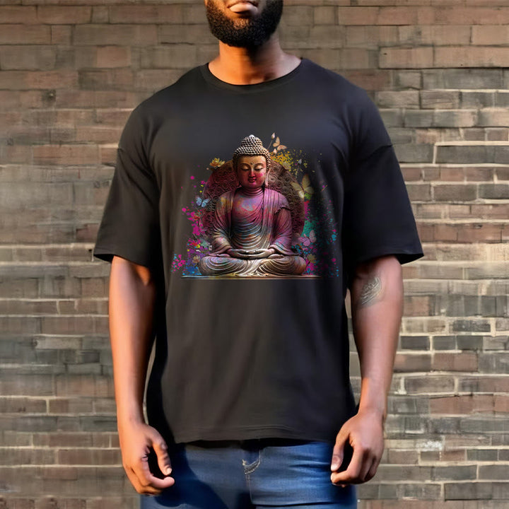 Camiseta de meditación con mariposa de Buddha Stones - image 8