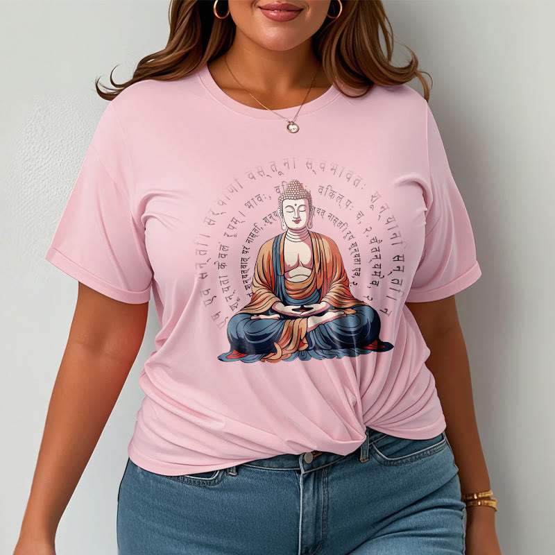 Buddha Stones Sánscrito Corazón Sutra La Forma No Es Otra Que Vacío Camiseta - image 13