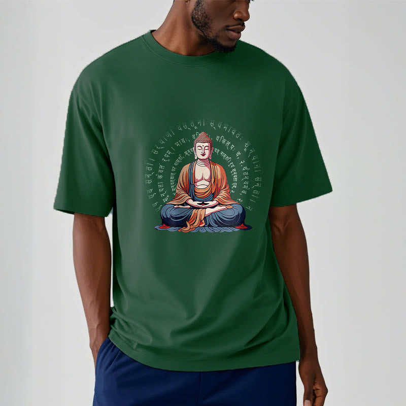 Buddha Stones Sánscrito Corazón Sutra La Forma No Es Otra Que Vacío Camiseta - image 11