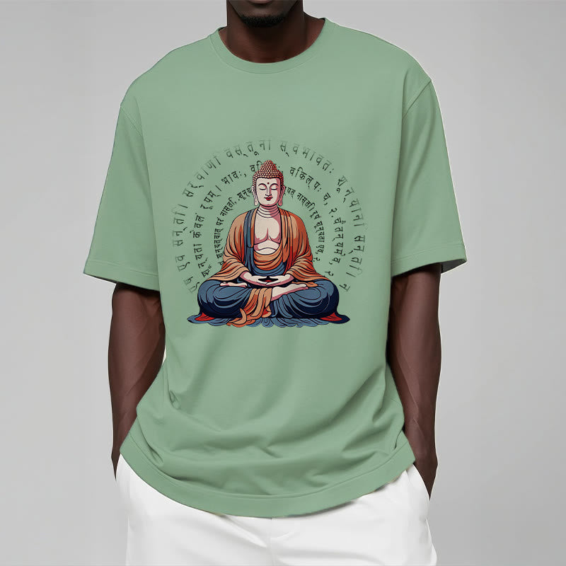 Buddha Stones Sánscrito Corazón Sutra La Forma No Es Otra Que Vacío Camiseta - image 15