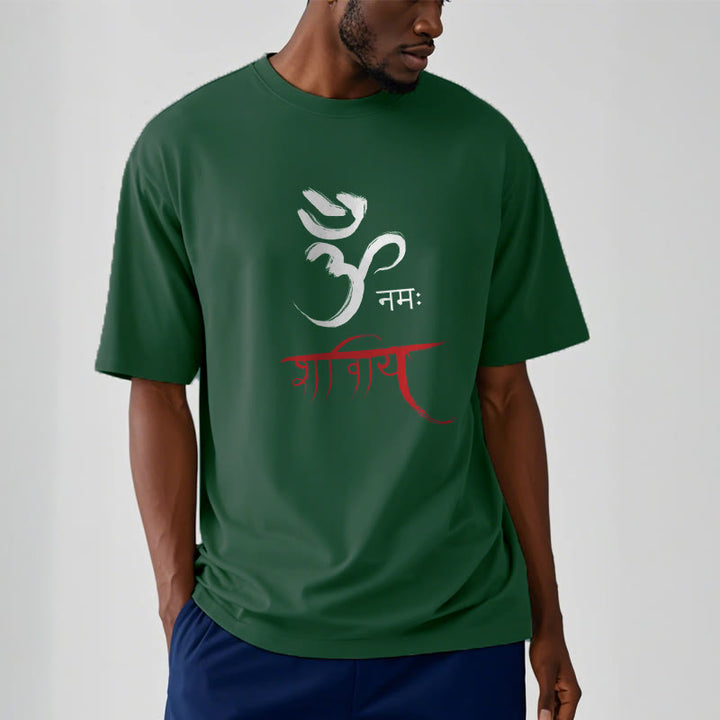 Buddha Stones OM NAMAH SHIVAYA Mantra Sánscrito Camiseta - image 11
