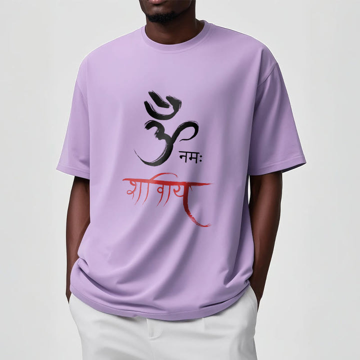 Buddha Stones OM NAMAH SHIVAYA Mantra Sánscrito Camiseta - image 15