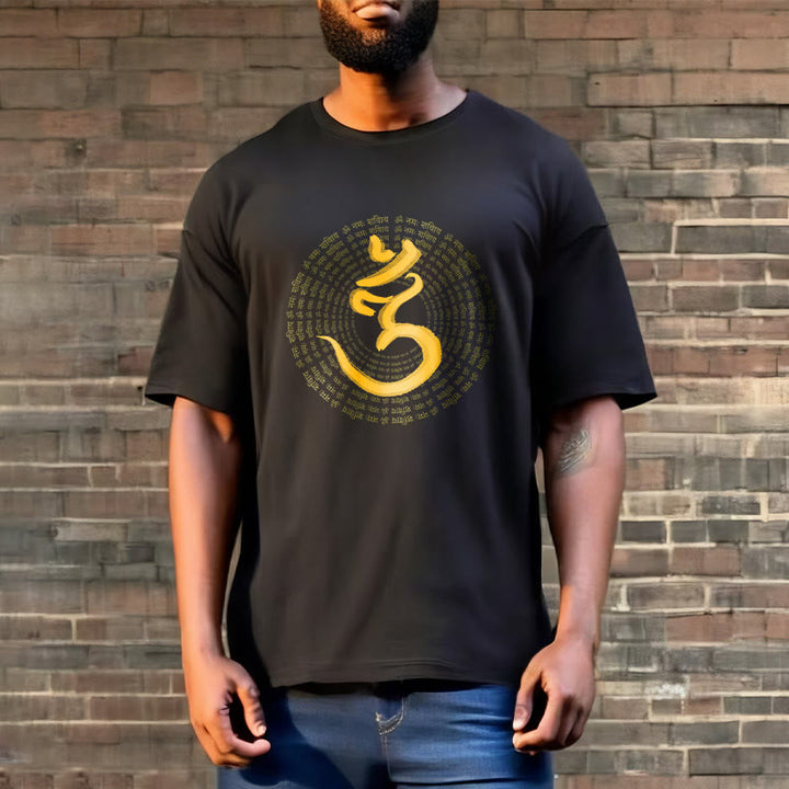 Buddha Stones Camiseta Sánscrita con el Mantra 108 OM NAMAH SHIVAYA - image 4