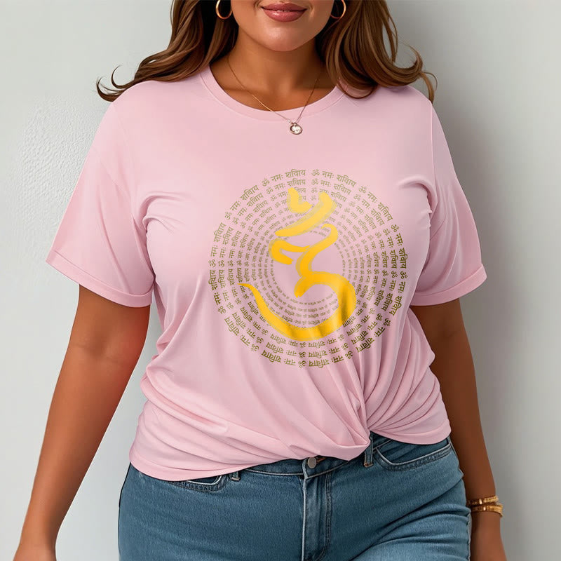 Buddha Stones Camiseta Sánscrita con el Mantra 108 OM NAMAH SHIVAYA - image 12