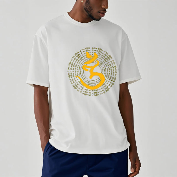 Buddha Stones Camiseta Sánscrita con el Mantra 108 OM NAMAH SHIVAYA - image 7
