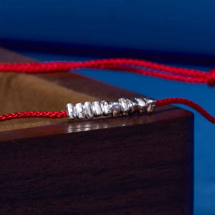 Pulsera trenzada ultrafina con protección de piezas pequeñas de plata de ley 925 hecha a mano con Buddha Stones - image 16