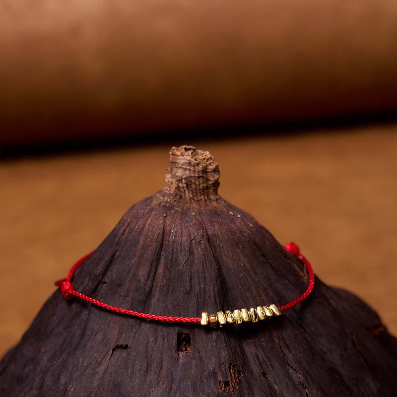 Pulsera trenzada ultrafina con protección de piezas pequeñas de plata de ley 925 hecha a mano con Buddha Stones - image 2