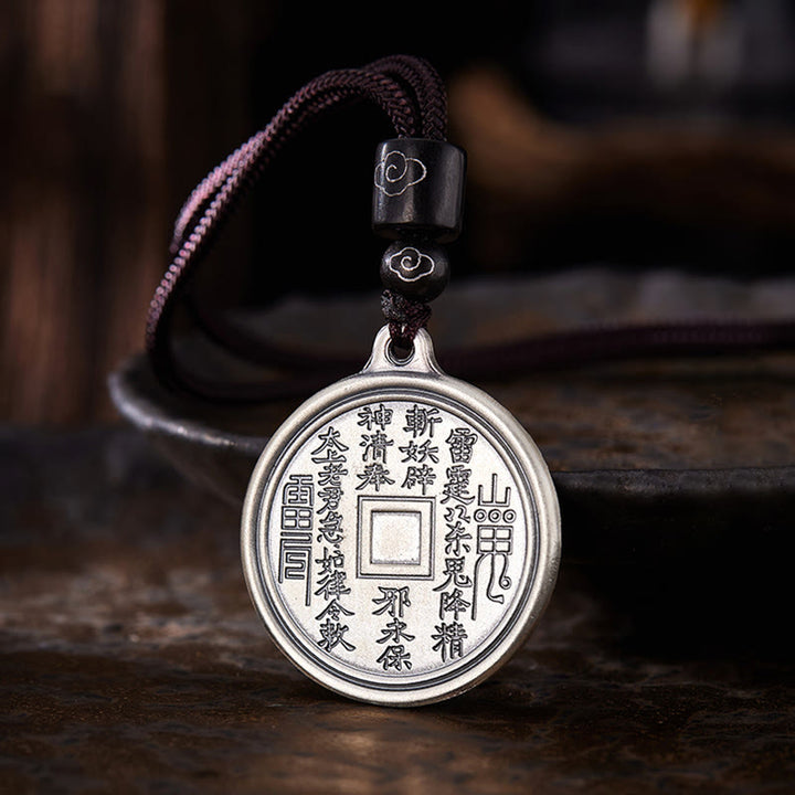 Buddha Stones 999 con diseño de Tai Chi Yin Yang Bagua y fantasmas de montaña que gastan dinero - image 2