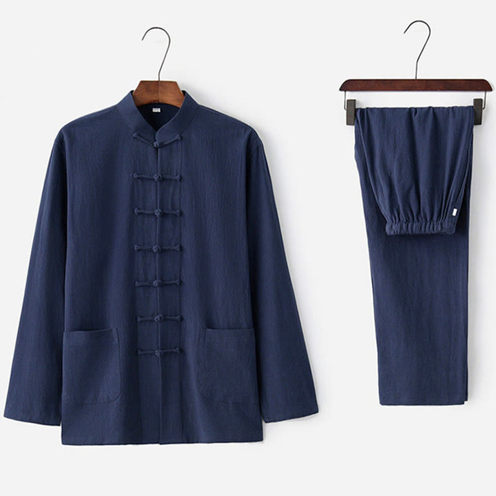 Camisa de manga larga con Buddha Stones para hombre - image 17