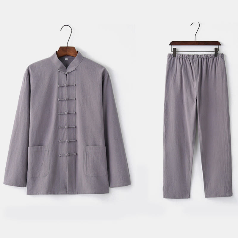 Camisa de manga larga con Buddha Stones para hombre - image 18