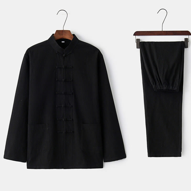 Camisa de manga larga con Buddha Stones para hombre - image 21