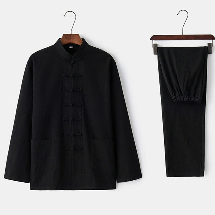 Camisa de manga larga con Buddha Stones para hombre - image 21