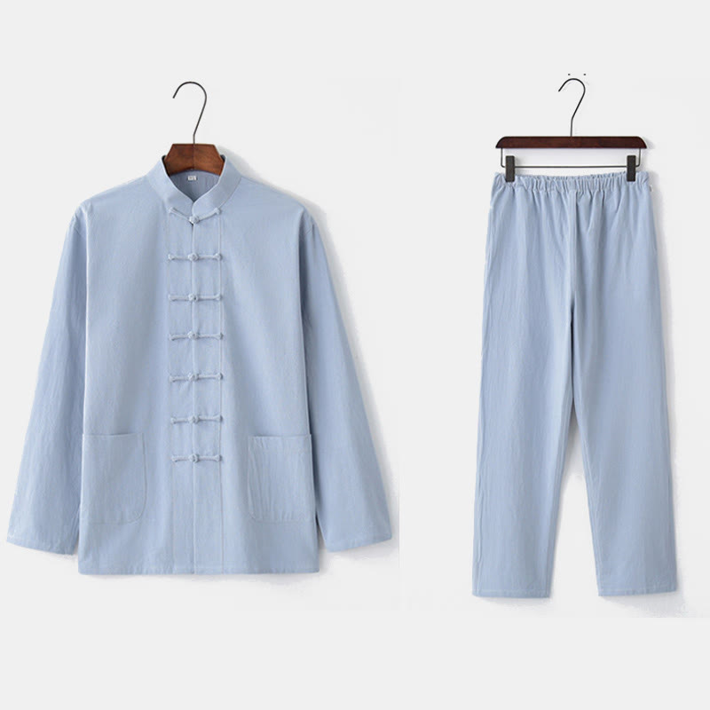 Camisa de manga larga con Buddha Stones para hombre - image 24