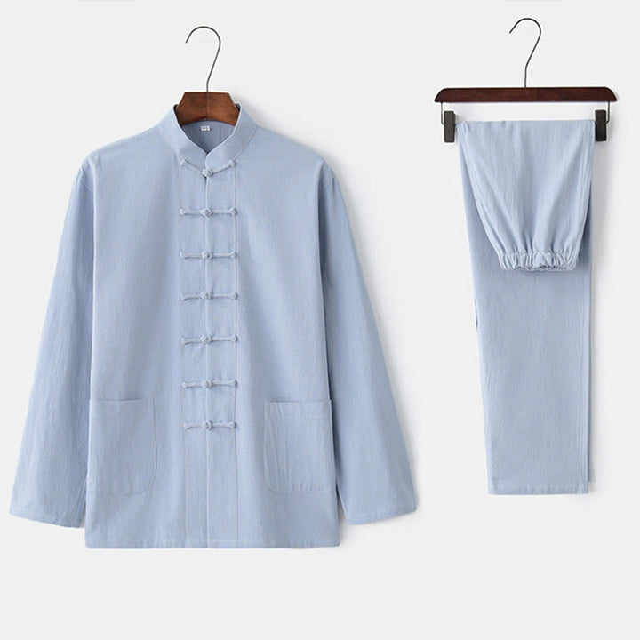 Camisa de manga larga con Buddha Stones para hombre - image 25