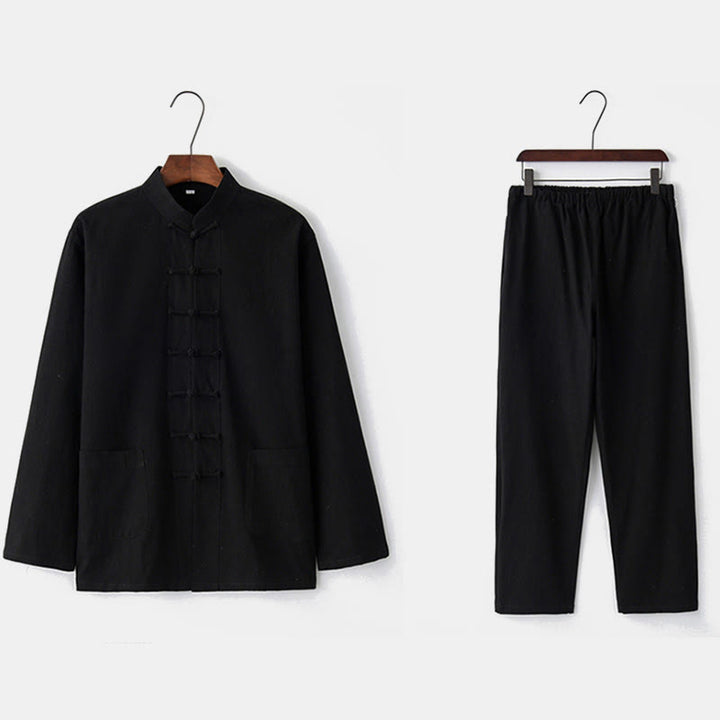 Camisa de manga larga con Buddha Stones para hombre - image 20