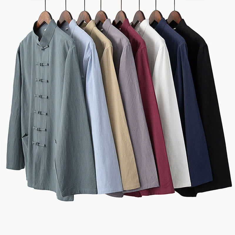 Camisa de manga larga con Buddha Stones para hombre - image 30