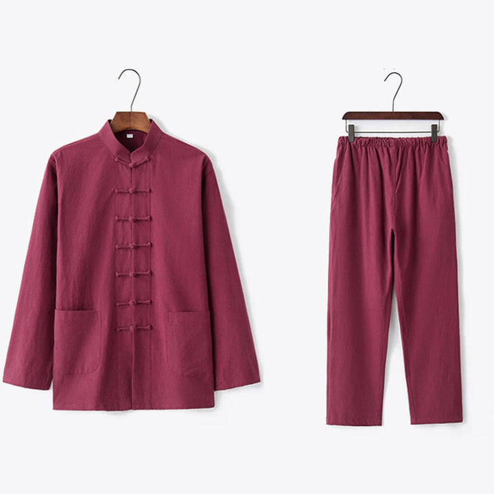 Camisa de manga larga con Buddha Stones para hombre - image 29