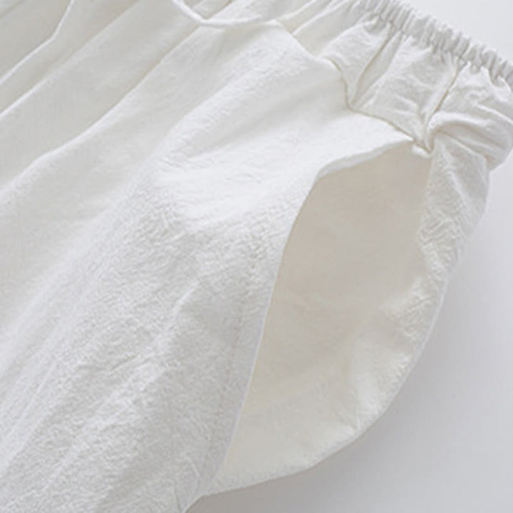 Camisa de manga larga con botones de Buddha Stones para meditación, pantalones, traje para hombre - image 10