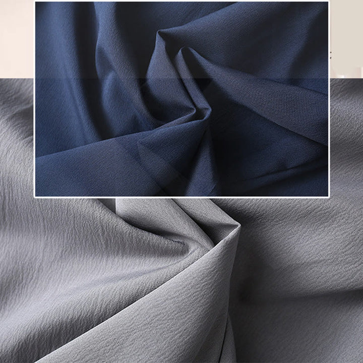 Camisa de manga corta con botones de rana y piedras de Buddha Stones Tang, pantalones de pierna ancha, traje para hombre - image 6