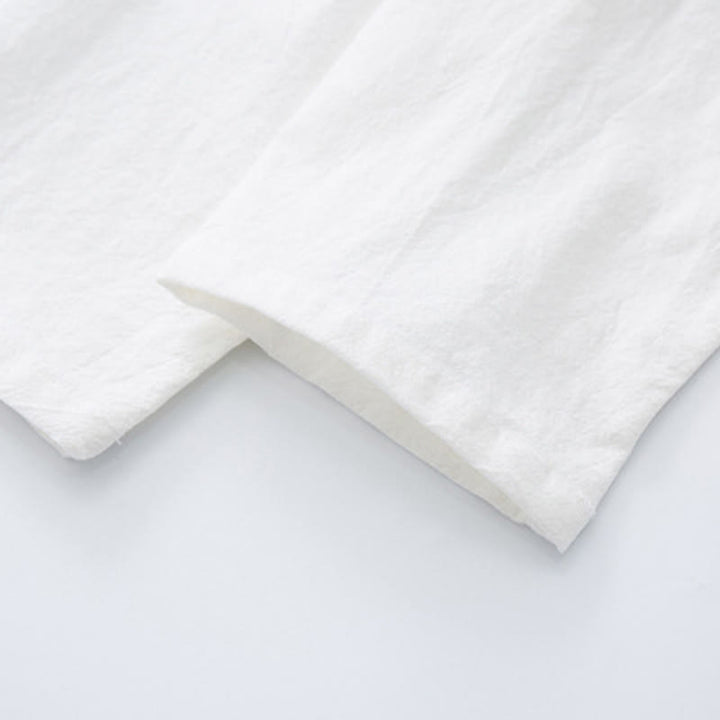 Camisa de manga larga con Buddha Stones Tang, ropa de algodón para hombre - image 9