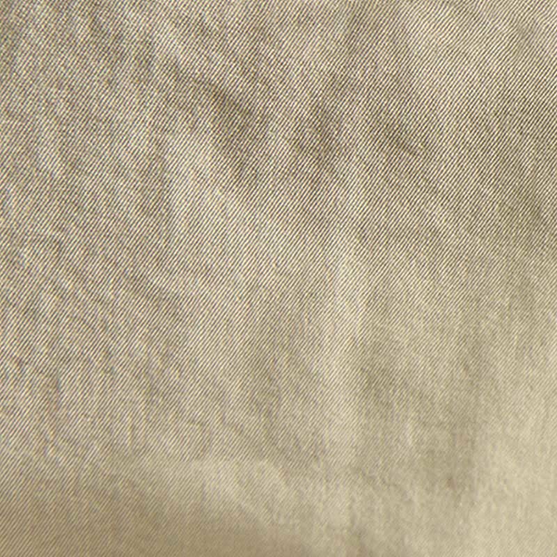 Camisa informal de algodón de color puro con cuello vuelto y manga larga para hombre de Buddha Stones - image 7