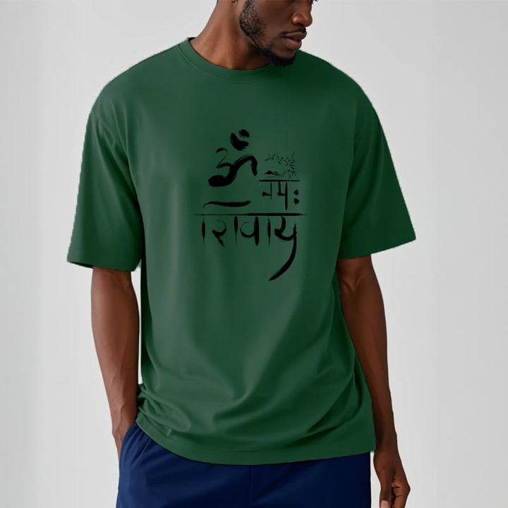 Camiseta de algodón de bambú con diseño de grulla Buddha Stones OM NAMAH SHIVAYA - image 12