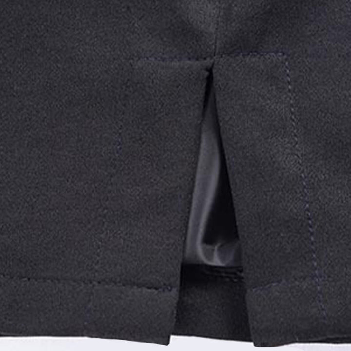 Chaqueta de poliéster con botones de rana y bordado de dragón y Buddha Stones para hombre, ropa con bolsillos - image 12