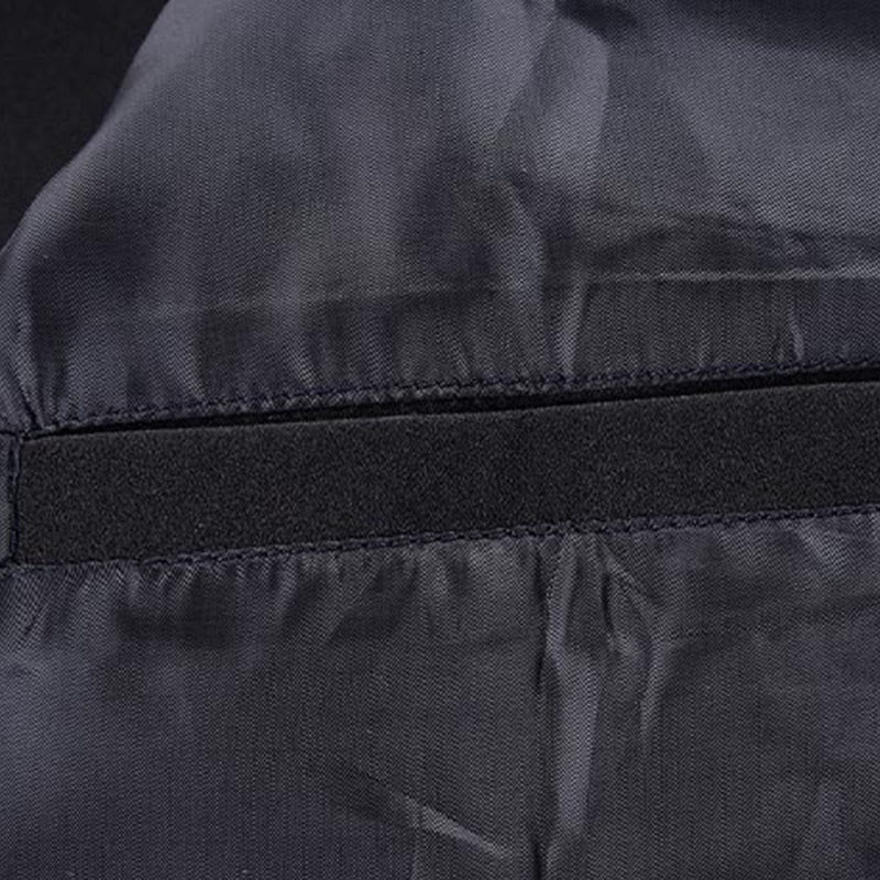 Chaqueta de poliéster con botones de rana y bordado de dragón y Buddha Stones para hombre, ropa con bolsillos - image 15