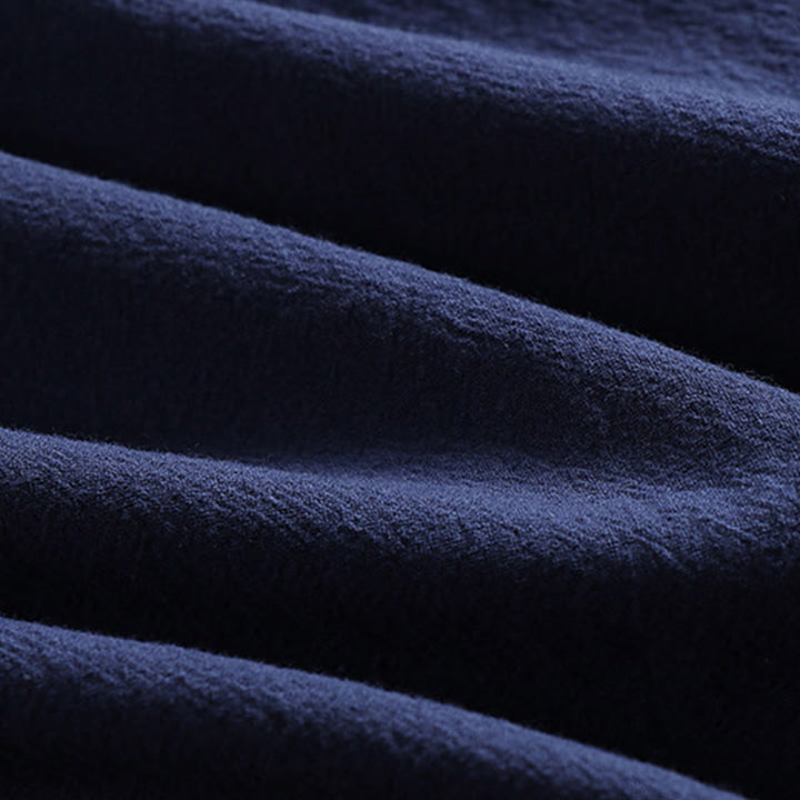 Pantalones cortos de algodón con mangas tres cuartos y estampado de Buddha Stones para hombre - image 14