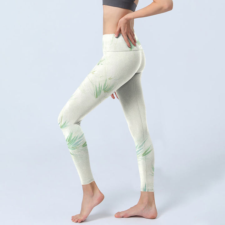 Leggings deportivos con estampado de Buddha Stones para mujer - image 3