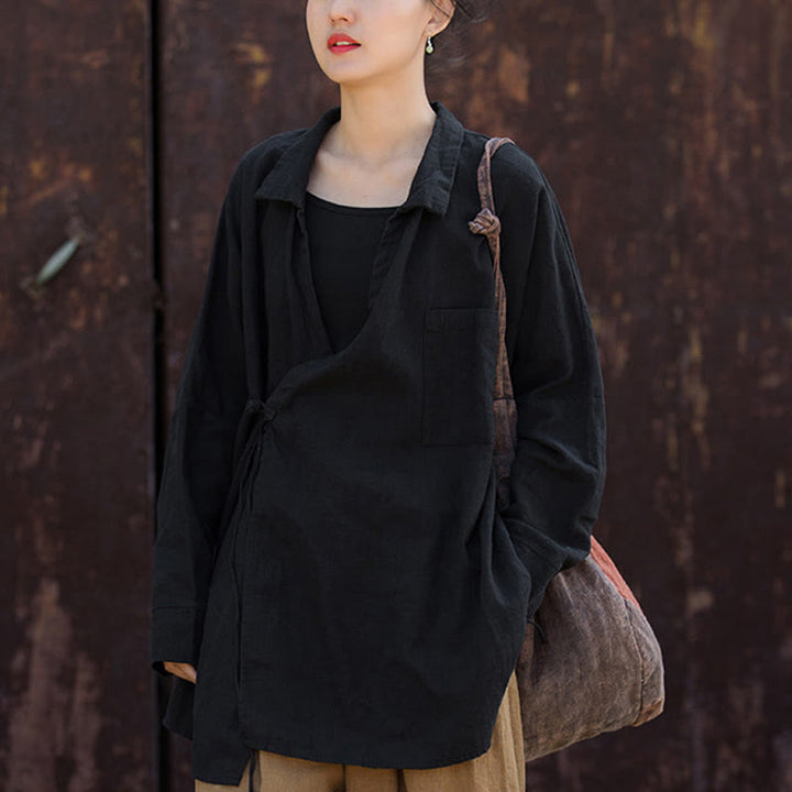 Ropa de algodón ramio con Buddha Stones para meditar - Negro - US4-12, UK/AU8-16, EU36-44 (F) - image 16