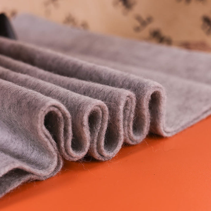 Chal de lana con Buddha Stones , bordado de mariposas y peonías rosas, bufanda de viaje acogedora para el invierno - image 2