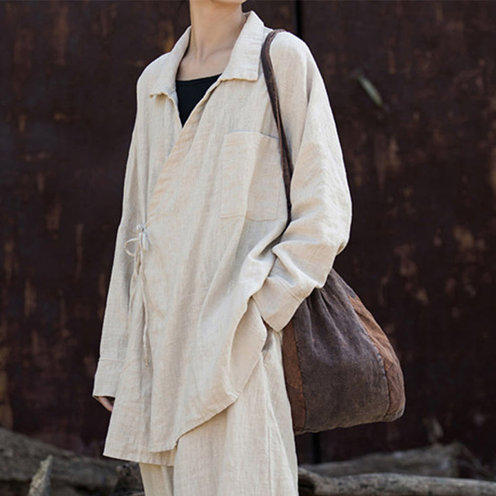 Ropa de algodón ramio con Buddha Stones para meditar - image 14