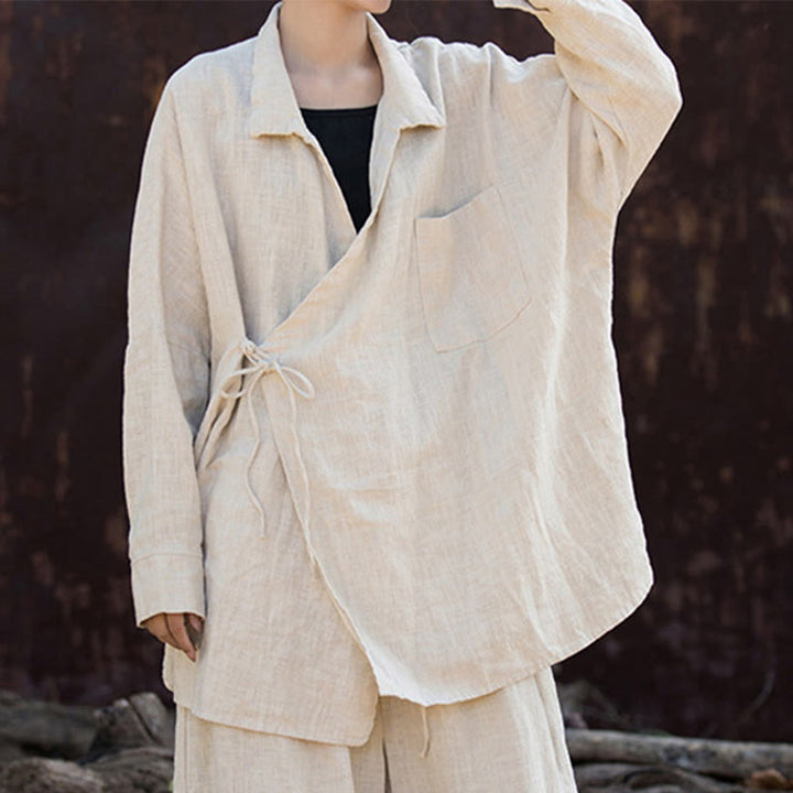 Ropa de algodón ramio con Buddha Stones para meditar - image 13