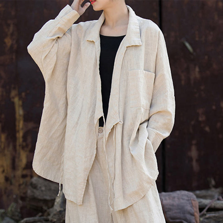 Ropa de algodón ramio con Buddha Stones para meditar - image 12