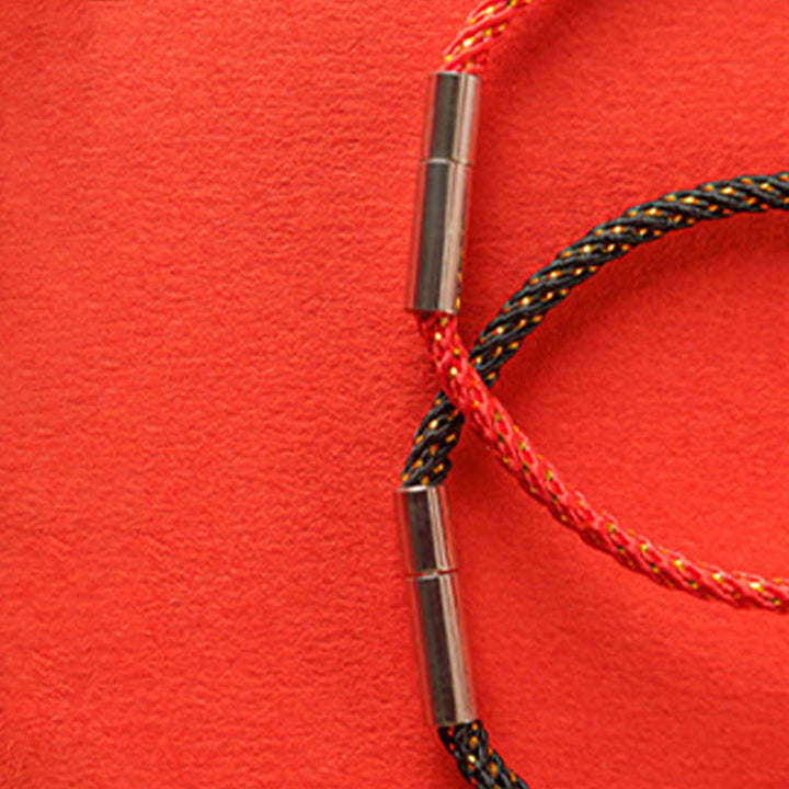 Pulsera de plata de ley 925 con hilo trenzado y Buddha Stones