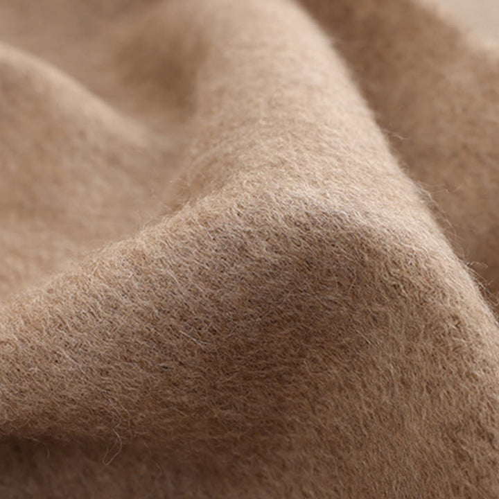 Chal de lana con Buddha Stones , flores rojas, lentejuelas doradas, bordado con borlas, bufanda de viaje acogedora para invierno - image 8