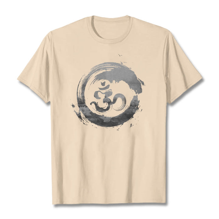 Camiseta de algodón con diseño de loto y Buddha Stones - Sopa de mariscos - 2XL - image 12